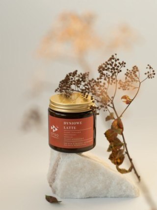 Świeca sojowa Dyniowe latte - świeca sojowa zapachowa - 120 ml