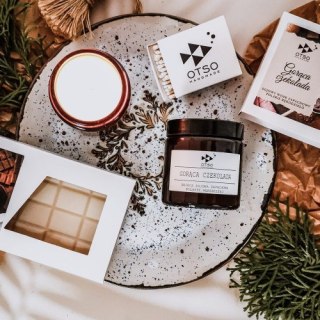 Świeca sojowa GORĄCA CZEKOLADA - świeca sojowa zapachowa OTSO - 120 ml