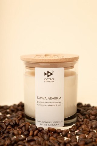 Świeca sojowa Kawa Arabica - świeca sojowa zapachowa - 250 ml