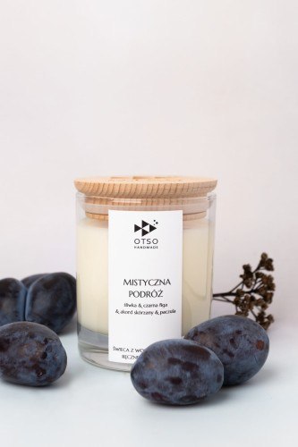 Świeca sojowa Mistyczna podróż - świeca sojowa zapachowa - 250 ml