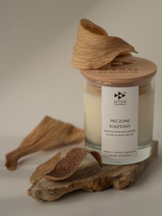 Świeca sojowa Pieczone kasztany - świeca sojowa zapachowa - 250 ml