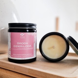 Świeca sojowa ŚRODA DZIEŃ LODA - świeca sojowa zapachowa - 180 ml
