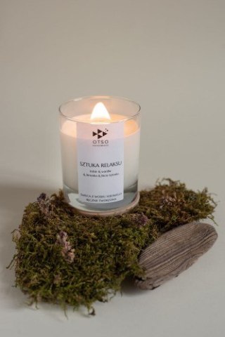 Świeca sojowa Sztuka relaksu - świeca sojowa zapachowa OTSO - 250 ml