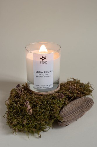 Świeca sojowa Sztuka relaksu - świeca sojowa zapachowa OTSO - 250 ml