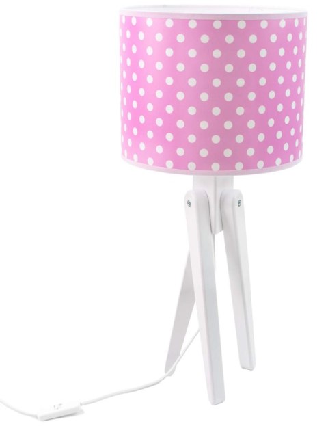 Trivet biały - kropki