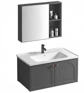 ZESTAW MEBLI ŁAZIENKOWYCH DENVER 80 GREY