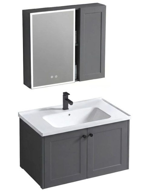 ZESTAW MEBLI ŁAZIENKOWYCH MONTI 60 GREY