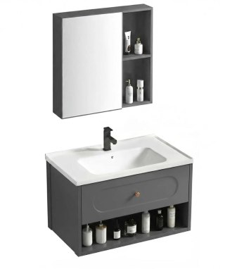 ZESTAW MEBLI ŁAZIENKOWYCH RIVER 60 GREY