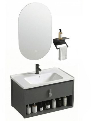 ZESTAW MEBLI ŁAZIENKOWYCH TOLEDO 60 GREY