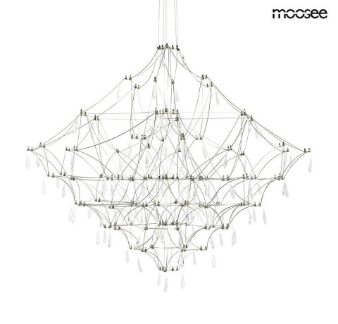 MOOSEE lampa wisząca CONSTELATION 120 - LED, stal szczotkowana