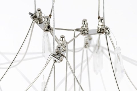 Moosee MOOSEE lampa wisząca CONSTELATION 77 - LED, stal szczotkowana