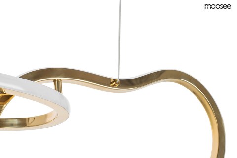 Moosee MOOSEE lampa wisząca JAZZ 5 złota