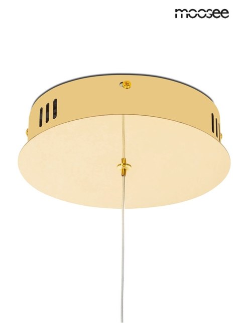 Moosee MOOSEE lampa wisząca JAZZ 5 złota