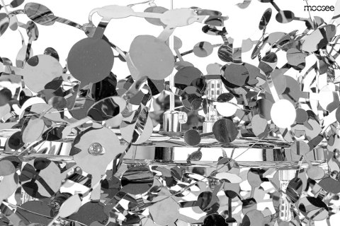 Moosee MOOSEE lampa wisząca MONETE 60 chrom