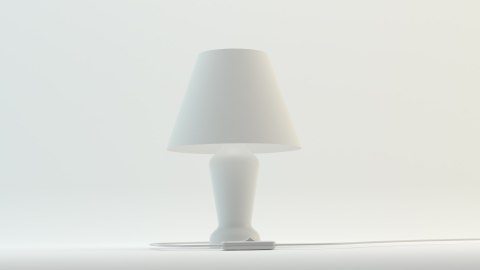 Lampa nocna Mona biały