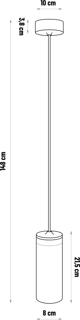 Lampa wisząca BARREL-1