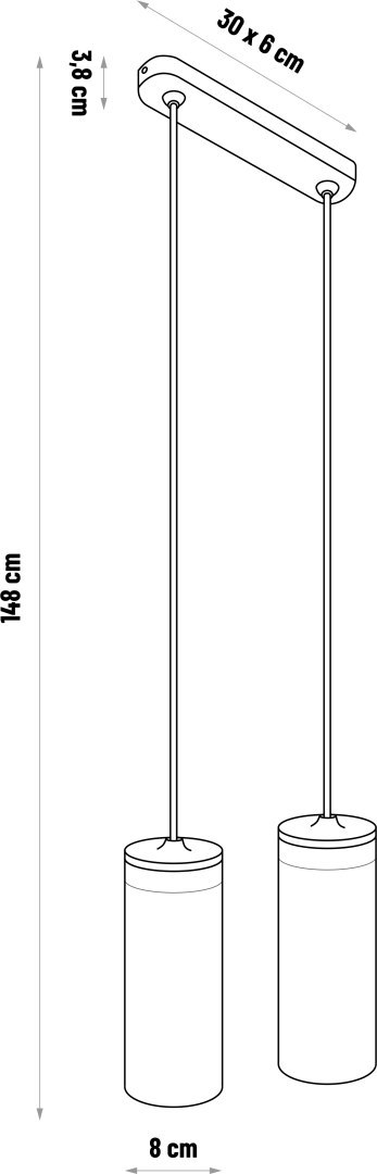 Lampa wisząca BARREL-2