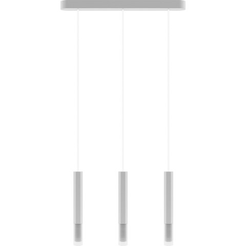 Lampa wisząca Madera2 Hexa 3pł klosz biały