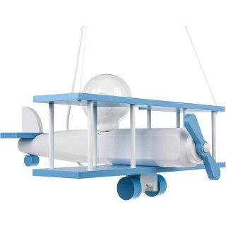 Lampa wisząca Samolot duży błękitno-biały