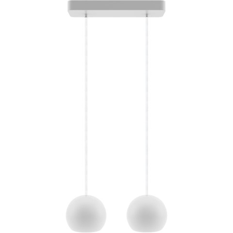 Lampa wisząca biała Balli Kule 2pł