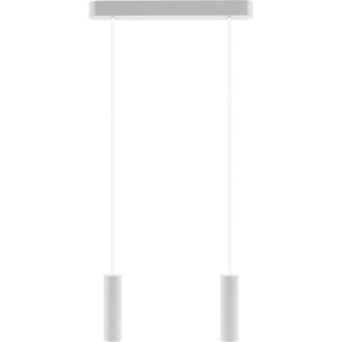 Lampa wisząca biała Madera 2 pł