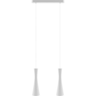 Lampa wisząca biała Vegas 2 pł