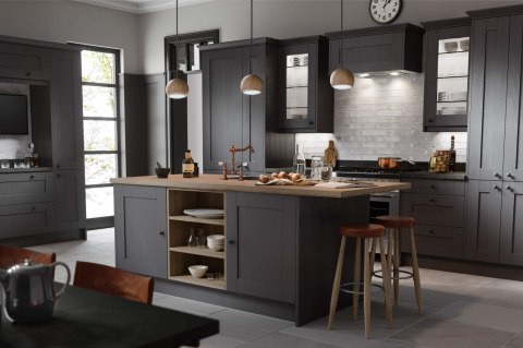 Lampa wisząca czarna Balli Kule 2pł