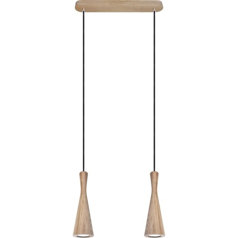 Lampa wisząca dąb Vegas 2pł