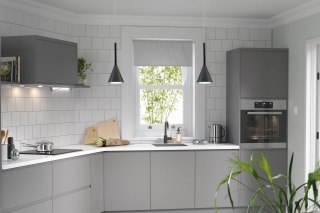 Lampa wisząca szara Zen 1pł