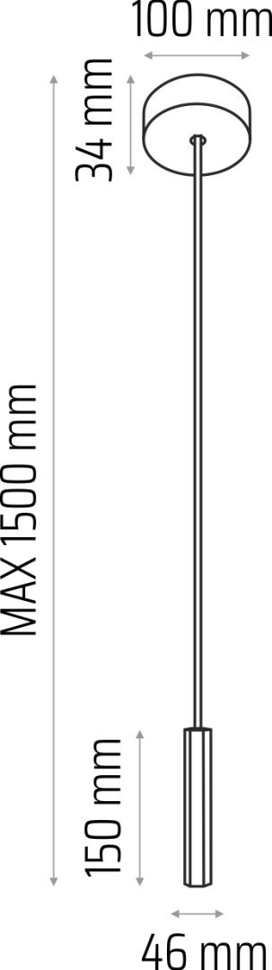 Madera Hexa zwis 1 pł dąb