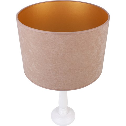 Lampa stołowa BERTA abażur beż