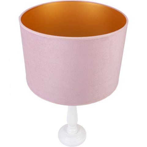 Lampa stołowa BERTA pudrowy róż