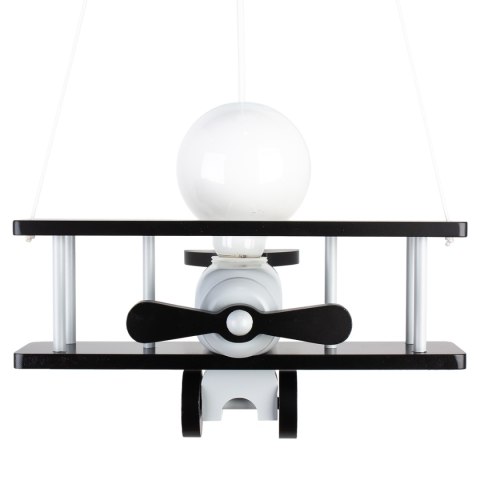 Lampa wisząca Samolot mały - szaro-czarny