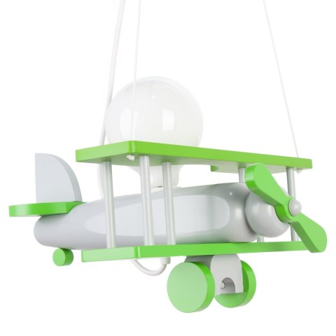 Lampa wisząca Samolot mały - szaro-zielony