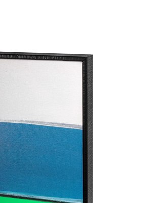 KARE obraz ABSTRACT SHAPES GREEN 73x143 cm