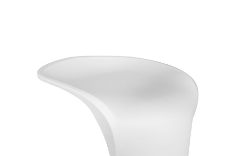 King Home Krzesło barowe CAMINO 70 białe