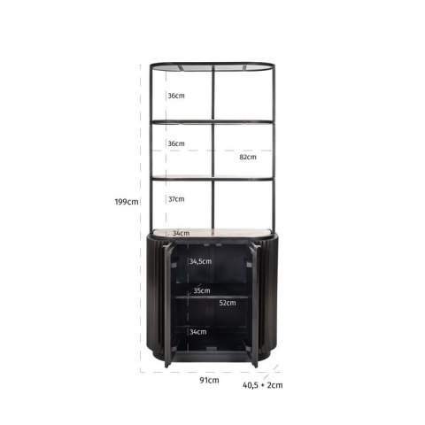 RICHMOND regał HAMPTON