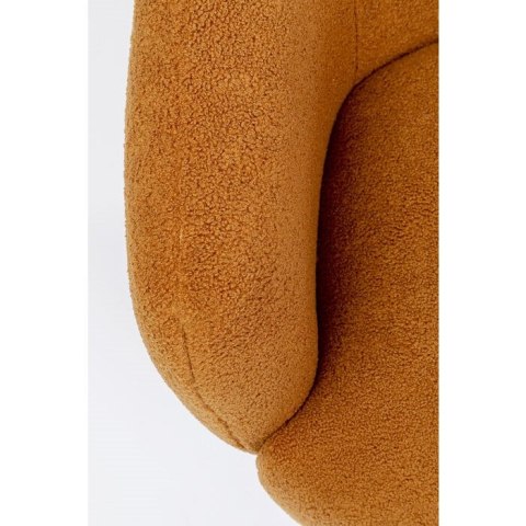 Kare Design KARE fotel obrotowy PEONY pomarańczowy