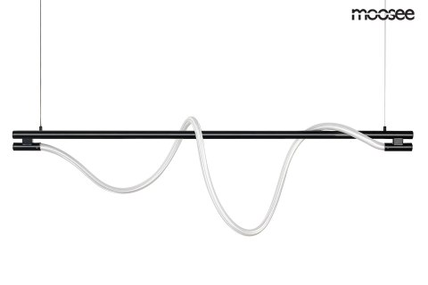 Moosee MOOSEE lampa wisząca SERPIENTE 120 czarna