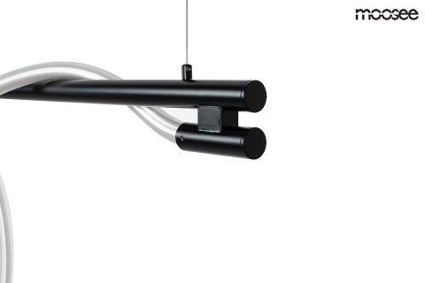 Moosee MOOSEE lampa wisząca SERPIENTE 120 czarna