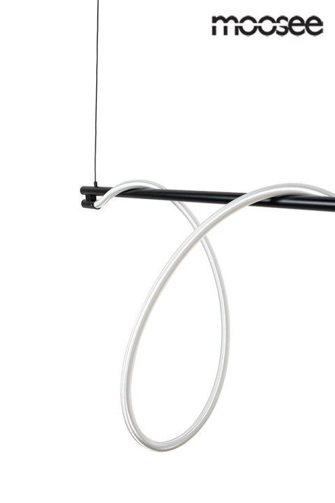 Moosee MOOSEE lampa wisząca SERPIENTE 120 czarna