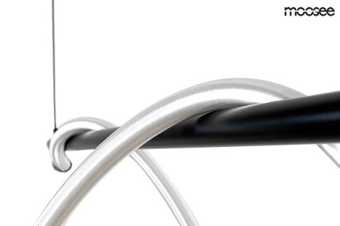 Moosee MOOSEE lampa wisząca SERPIENTE 120 czarna