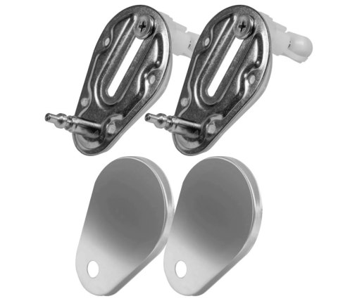 WC - CARLO MINI RIMLESS WHITE GOLD EDGE