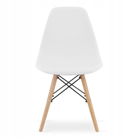 Zestaw stół prostokątny ADRIA 120x80cm biały + 6 krzeseł OSAKA białe