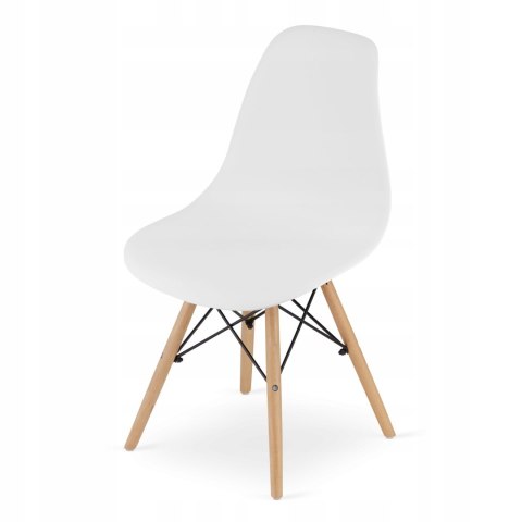 Zestaw stół prostokątny ADRIA 120x80cm biały + 6 krzeseł OSAKA białe