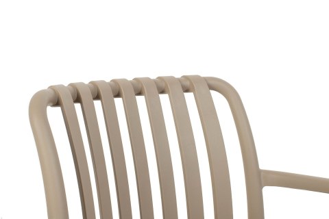 MODESTO krzesło STRIPS ARM beżowe