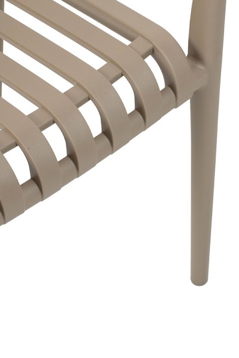 MODESTO krzesło STRIPS ARM beżowe