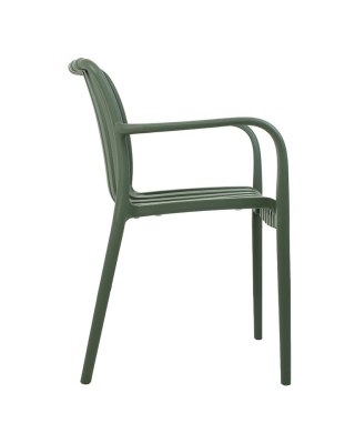 MODESTO krzesło STRIPS ARM zielone