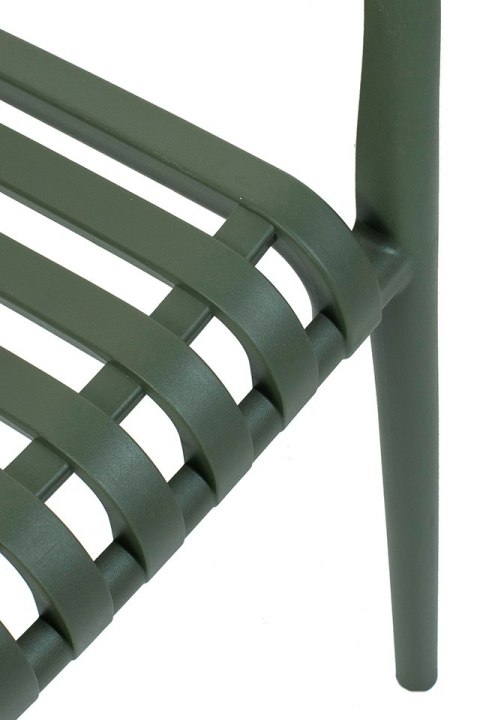 MODESTO krzesło STRIPS ARM zielone