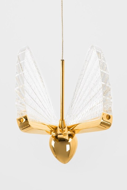Moosee MOOSEE lampa wisząca BUTTERFLY DISC 5 złota